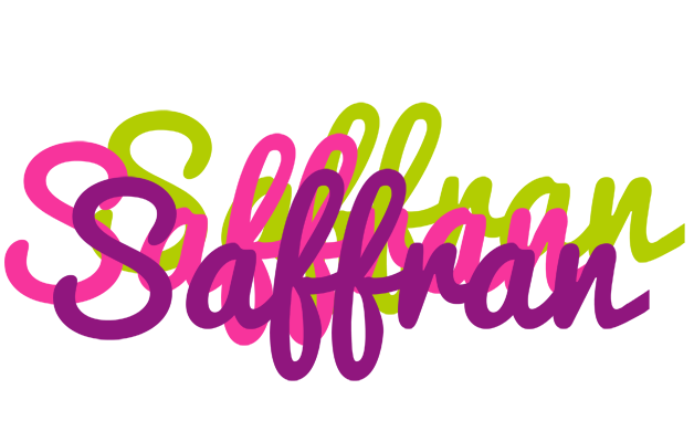 Saffran flowers logo