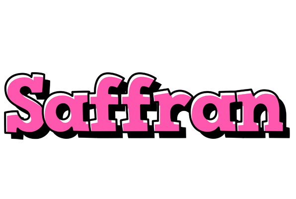 Saffran girlish logo