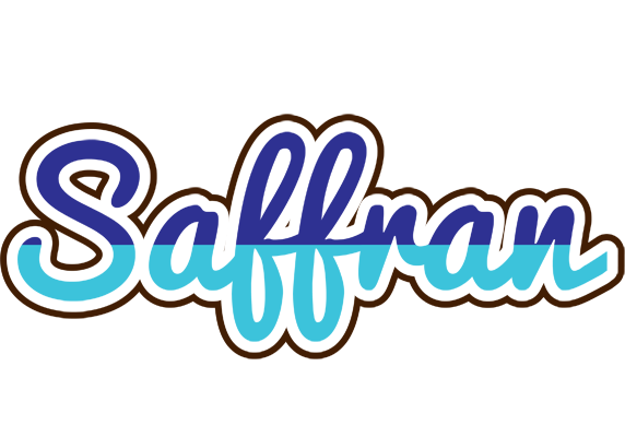 Saffran raining logo