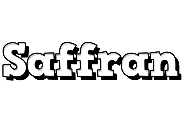 Saffran snowing logo