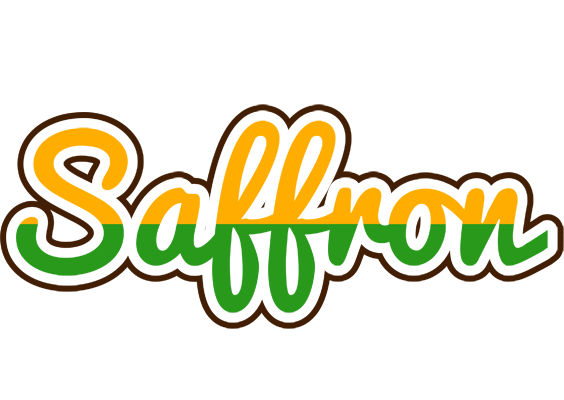 Saffron banana logo
