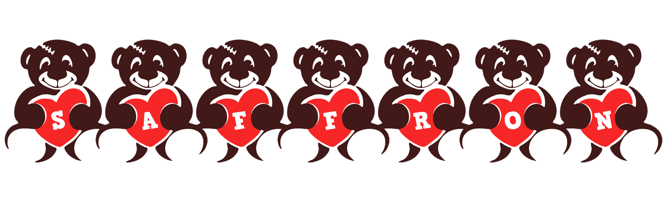 Saffron bear logo