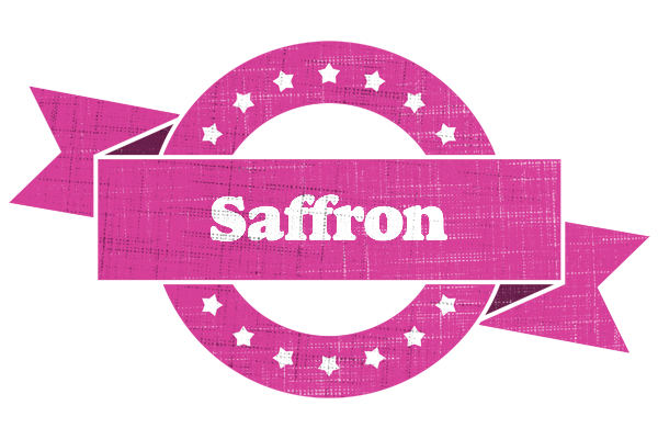 Saffron beauty logo