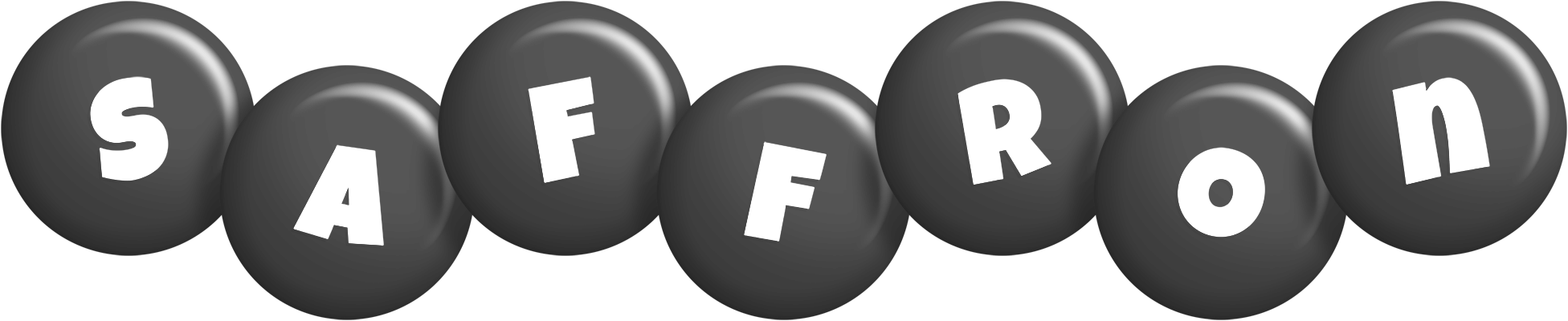 Saffron candy-black logo
