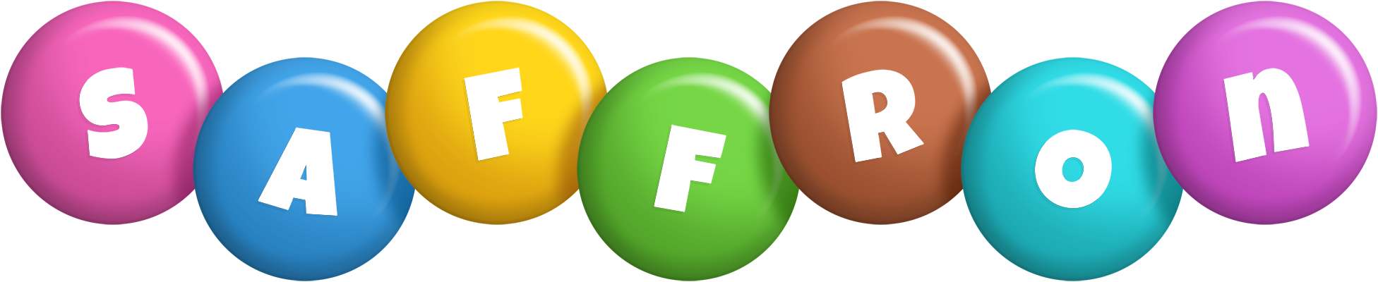 Saffron candy logo