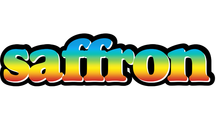 Saffron color logo