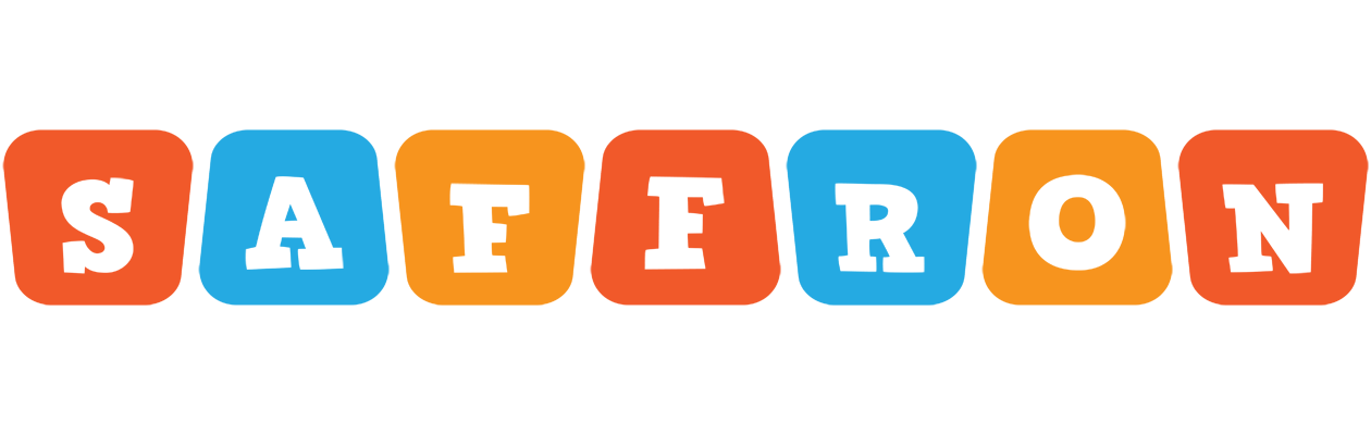 Saffron comics logo