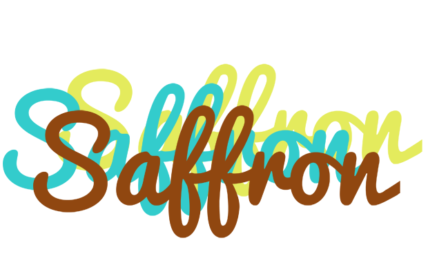 Saffron cupcake logo
