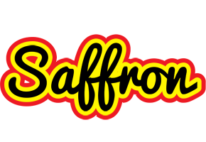 Saffron flaming logo