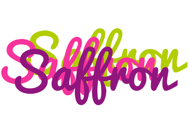 Saffron flowers logo