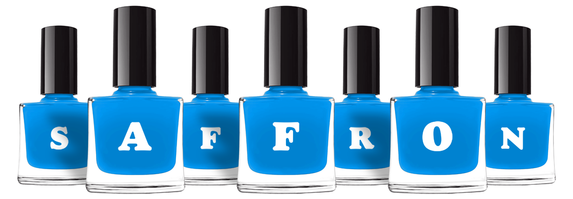 Saffron glossy logo