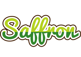 Saffron golfing logo