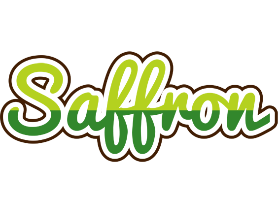 Saffron golfing logo