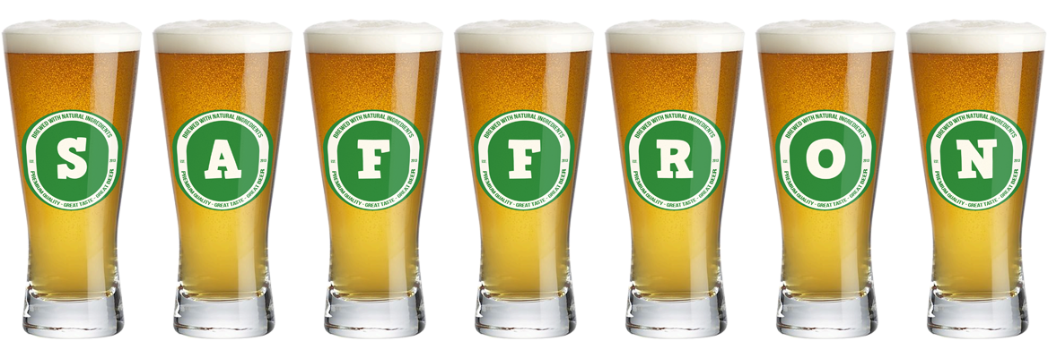 Saffron lager logo