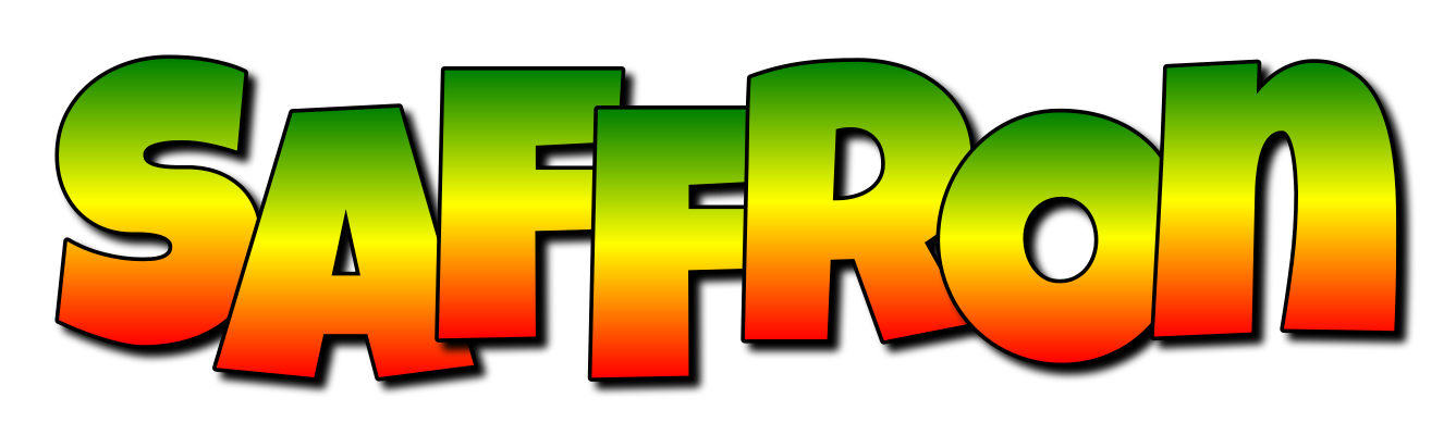 Saffron mango logo