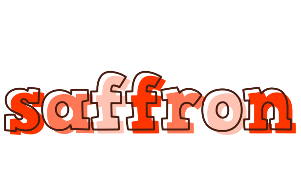 Saffron paint logo