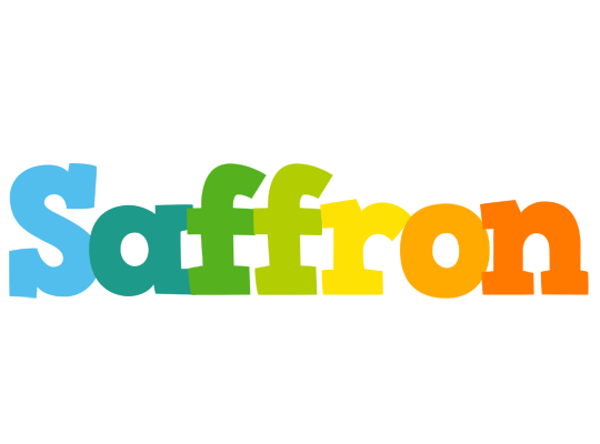 Saffron rainbows logo