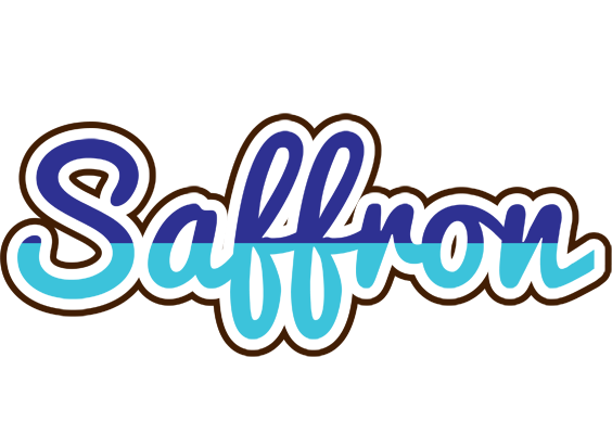 Saffron raining logo