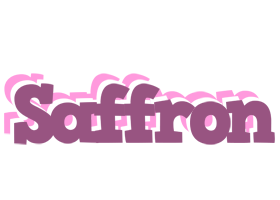 Saffron relaxing logo