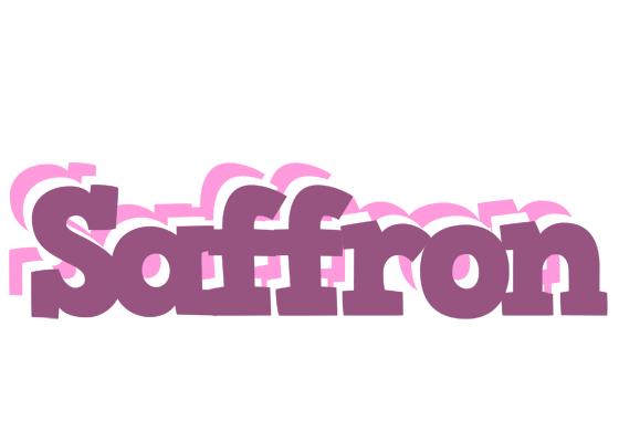 Saffron relaxing logo