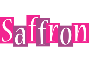 Saffron whine logo