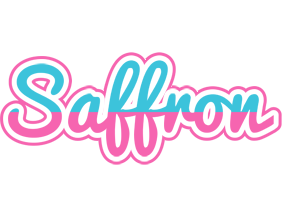 Saffron woman logo