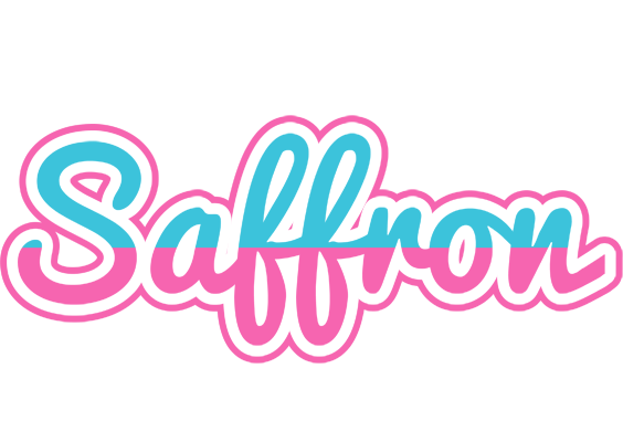 Saffron woman logo