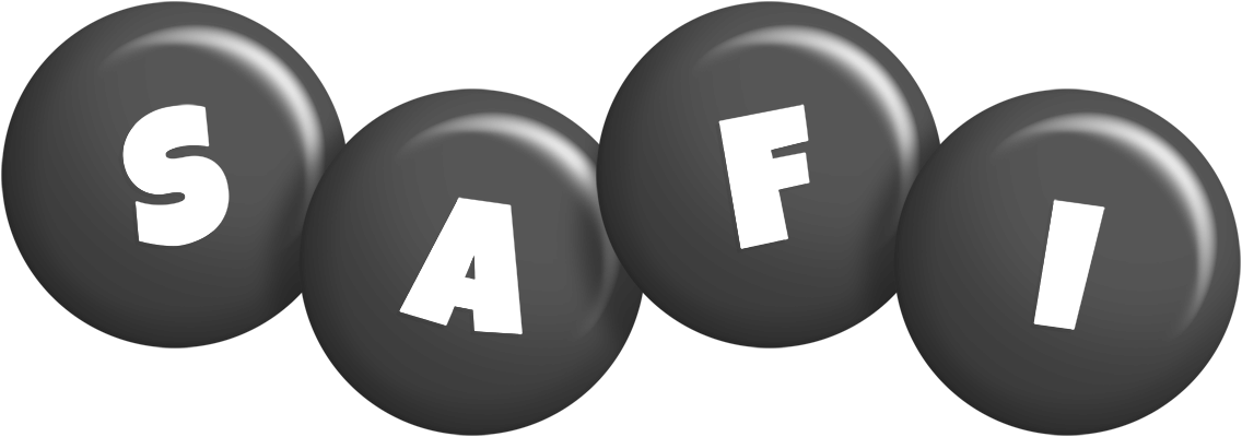 Safi candy-black logo