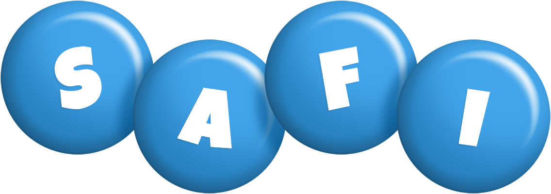 Safi candy-blue logo