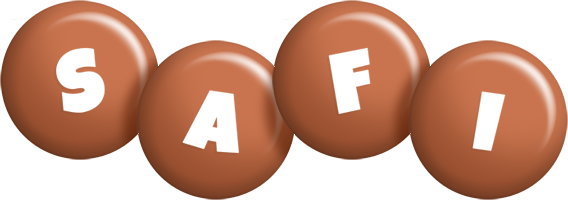 Safi candy-brown logo
