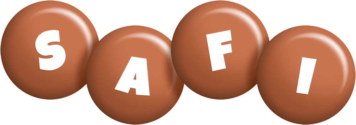 Safi candy-brown logo
