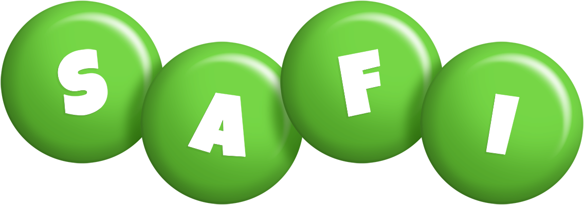 Safi candy-green logo