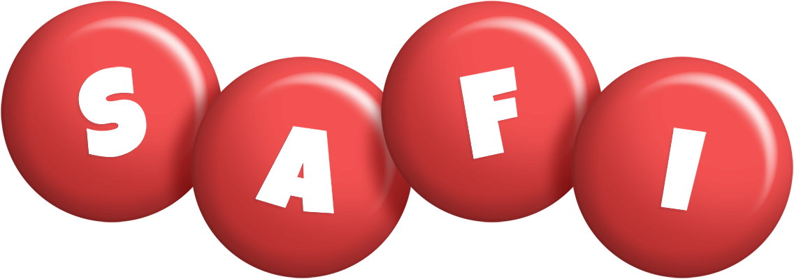 Safi candy-red logo