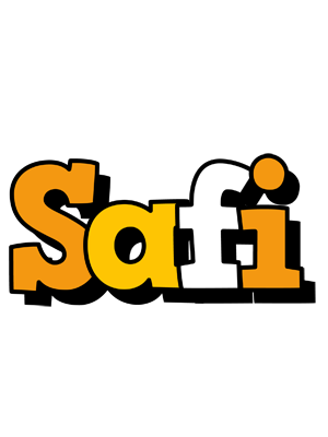 Safi cartoon logo