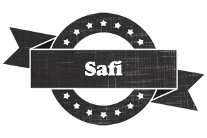 Safi grunge logo