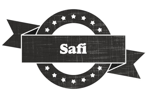 Safi grunge logo