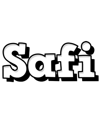Safi snowing logo