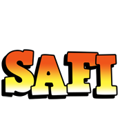Safi sunset logo