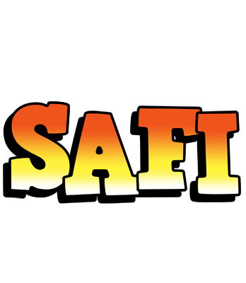 Safi sunset logo