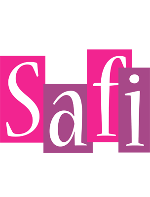 Safi whine logo