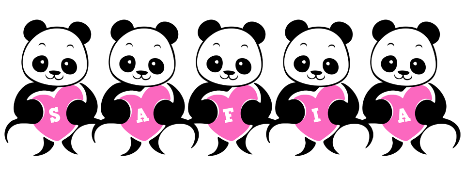 Safia love-panda logo