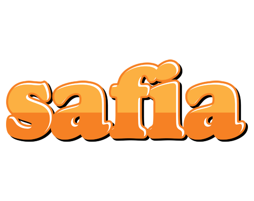 Safia orange logo