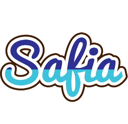 Safia raining logo