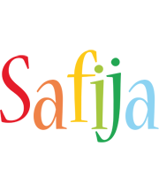 Safija birthday logo