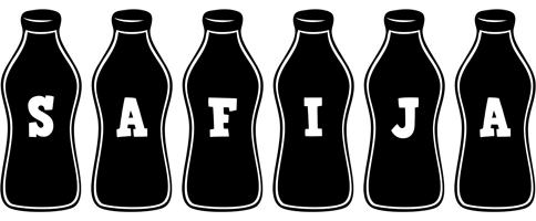 Safija bottle logo