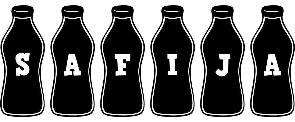 Safija bottle logo