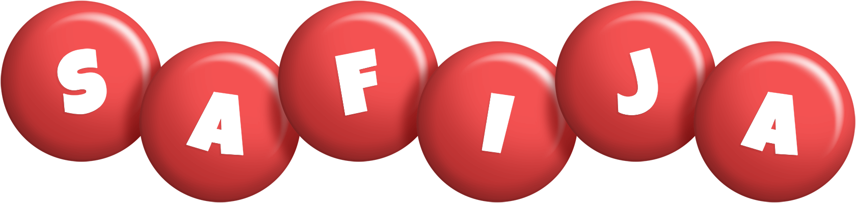Safija candy-red logo
