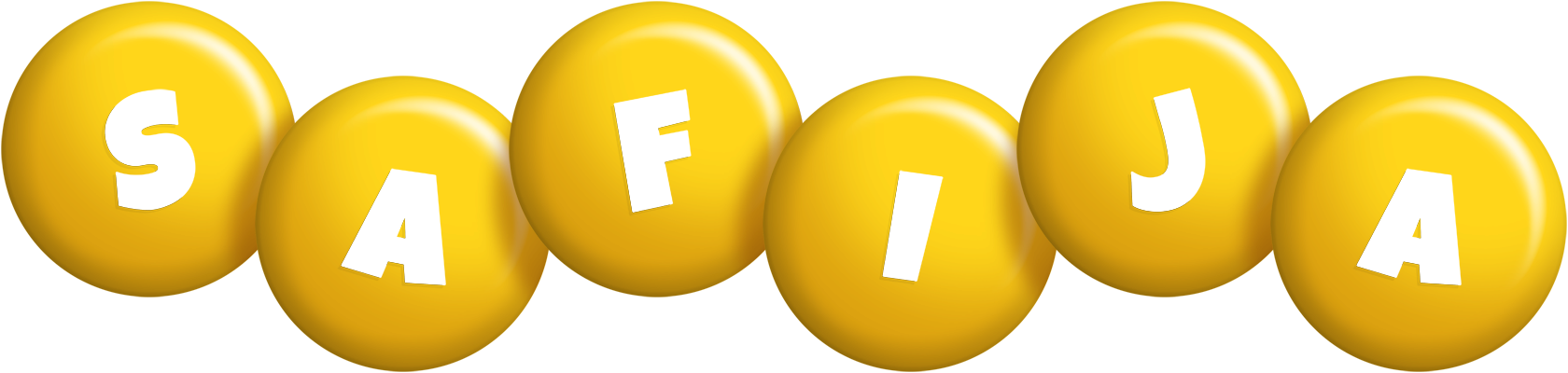Safija candy-yellow logo