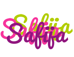 Safija flowers logo