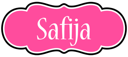 Safija invitation logo